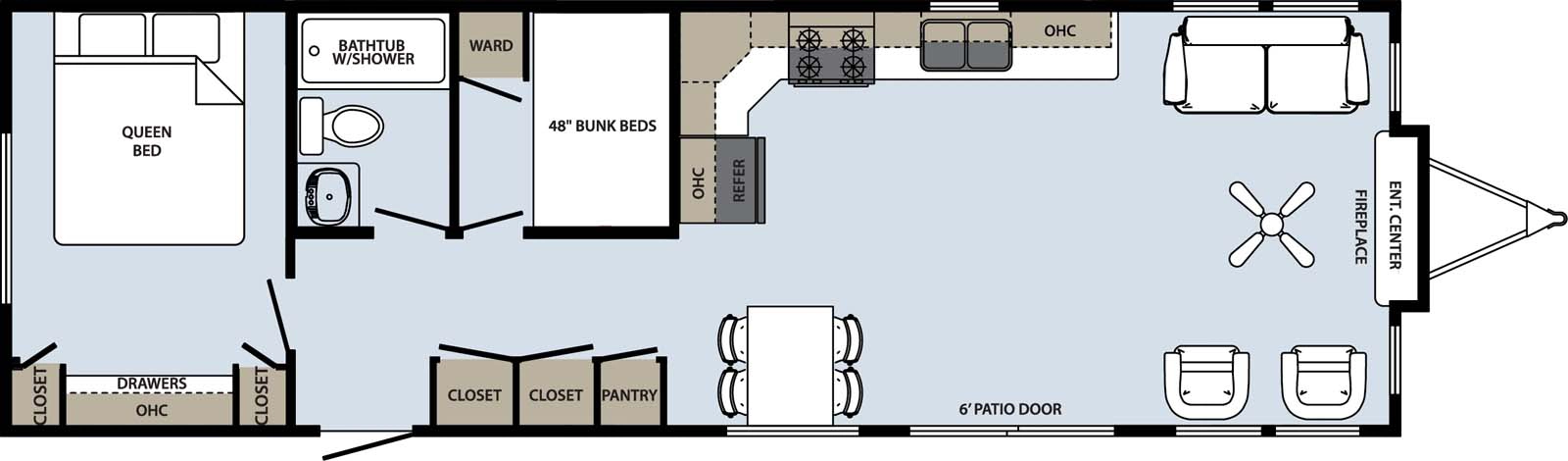 45AKFL-2B-C-S Floorplan Image